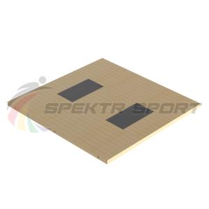 Купить Помост тяжелоатлетический 3х3х0,1м, рез. амортизаторы 1х0,5х0,04м в Ставрополе 