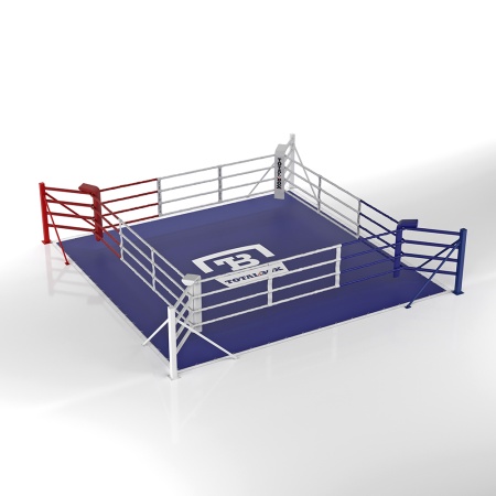 Купить Ринг боксерский напольный Totalbox на упорах 4х4м в Ставрополе 