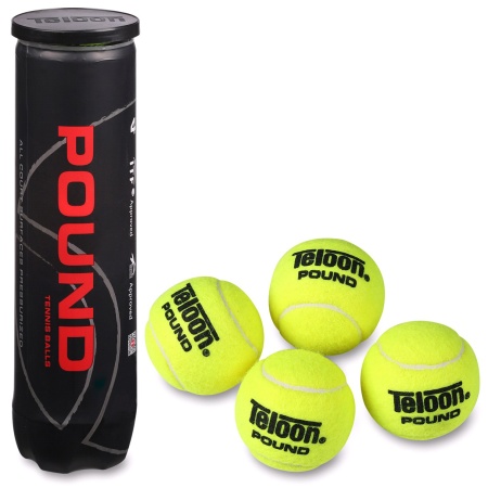 Купить Мяч для большого тенниса Teloon 828Т Р4  (4 шт) в Ставрополе 