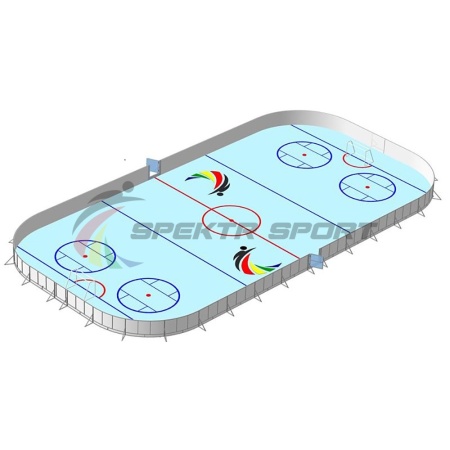 Купить Хоккейная коробка, борта фанера 12 мм, 40х20 в Ставрополе 